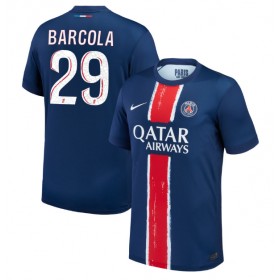 Paris Saint-Germain Bradley Barcola #29 Hjemme skjorte 2024-25 Kortermet